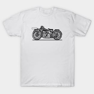 R63 Bike Sketch Art T-Shirt